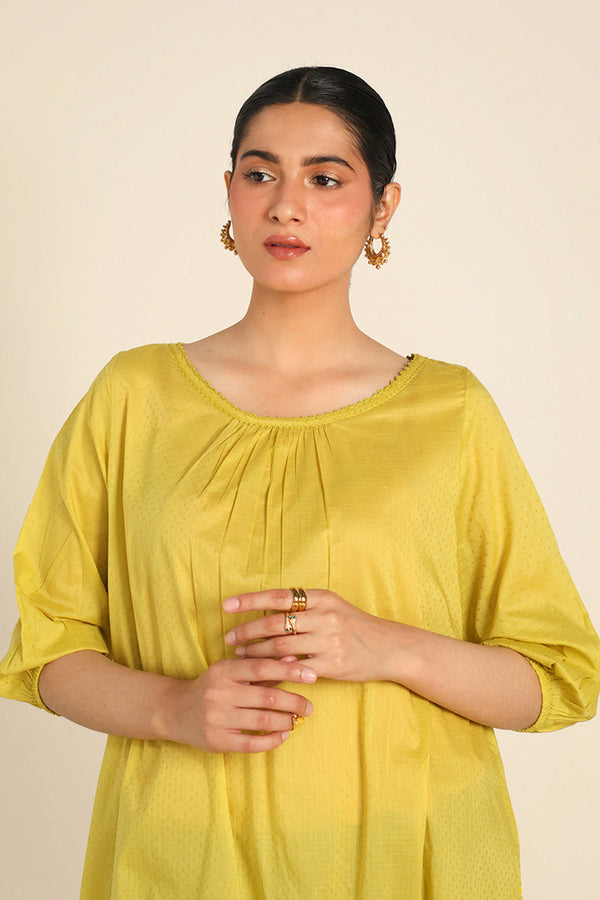 Solid Hued Seafoam Kurta