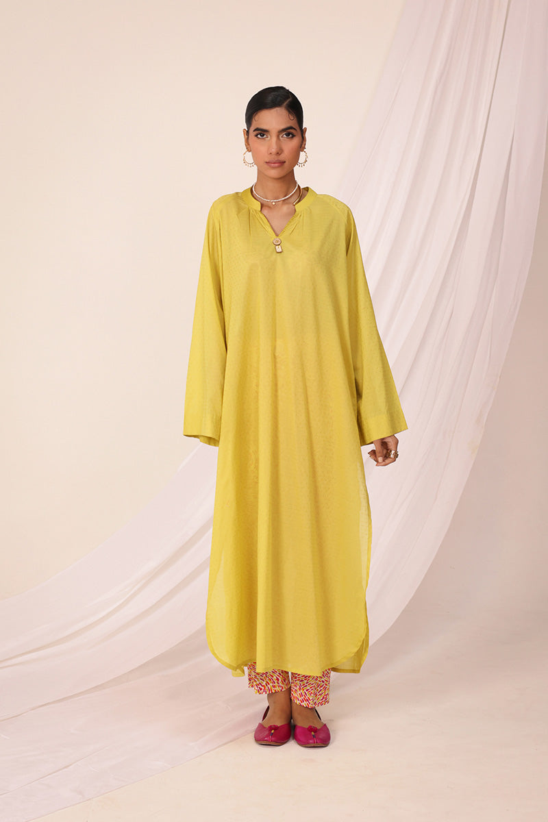 Solid Seafoam flow Kurta