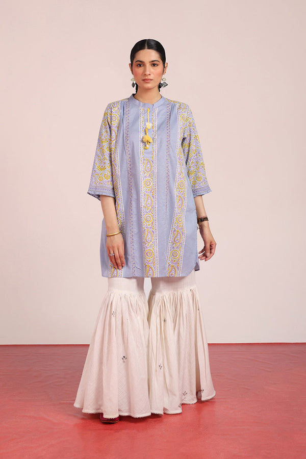 Artisanal Block Chintz Whisper Kurta