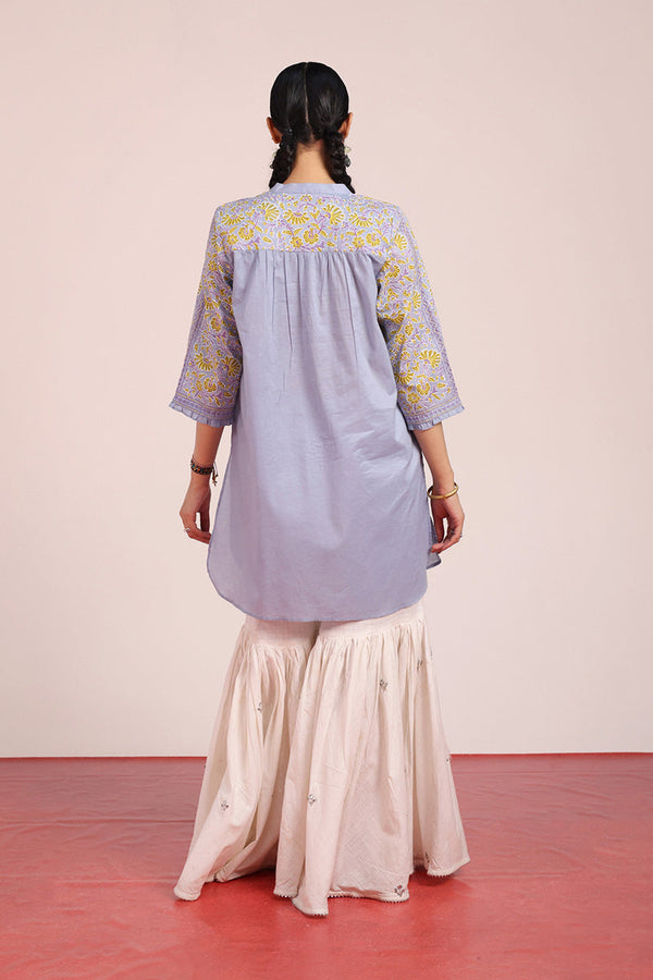Artisanal Block Chintz Whisper Kurta