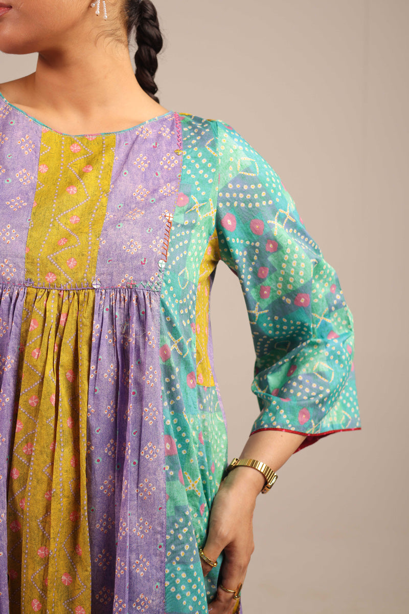 Rangeela Patchwork Poise Kurta