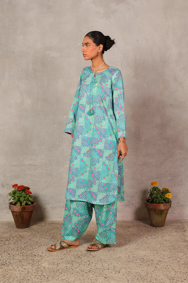 Traditional Rangeela Farshi Shalwar