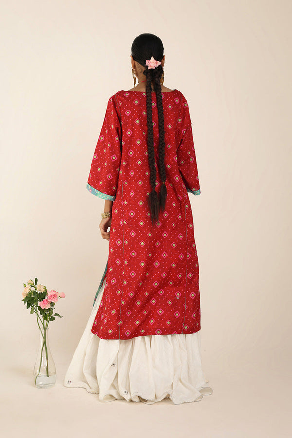 Rangeela Surkh Saaz Kurta