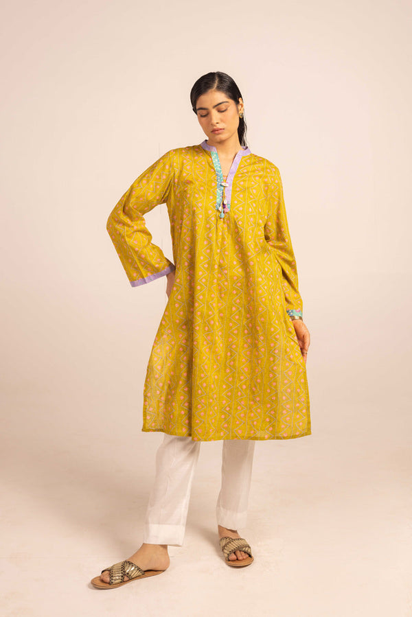 Rangeela Bandhani kurta