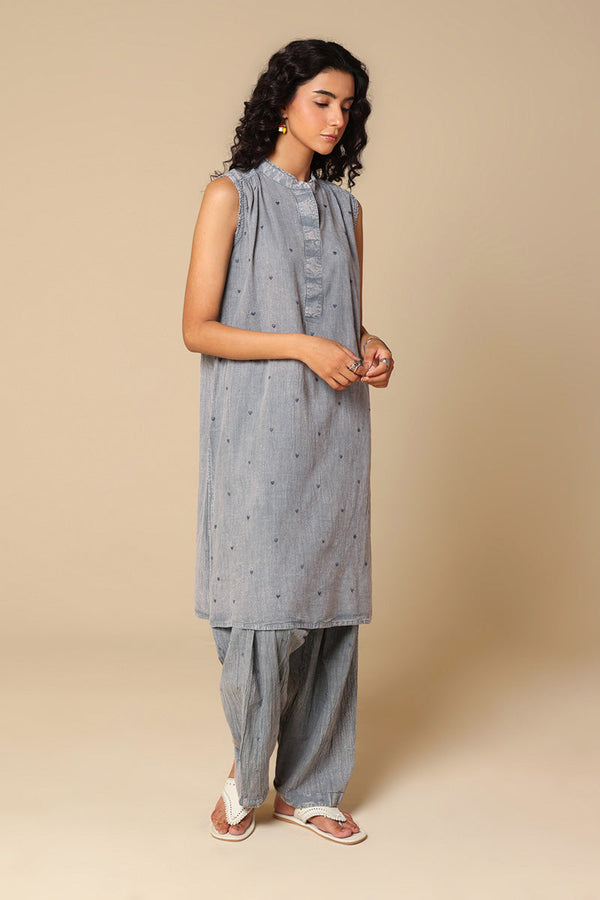 Dare To Heart Denim Set