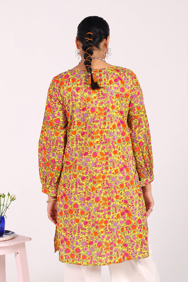 Painted Dreams Petal Haze Kurta