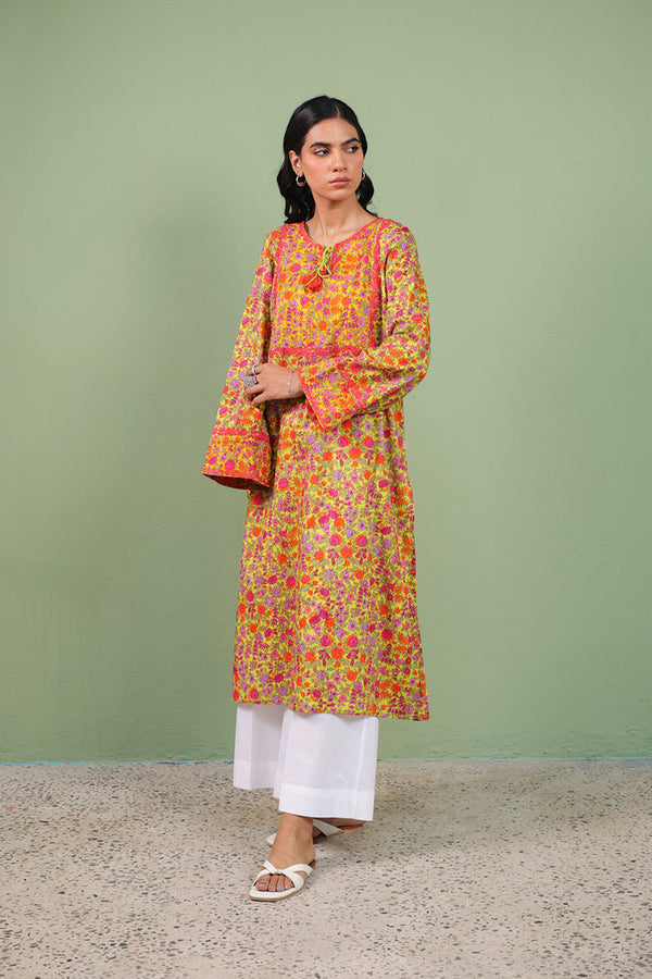 Painted Dreams Floral Shirt