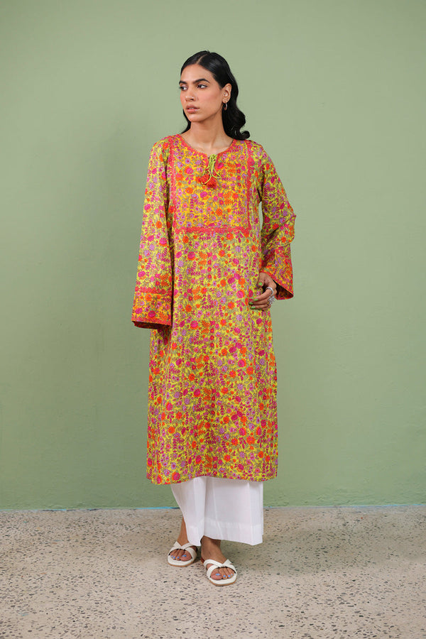 Painted Dreams Floral Shirt