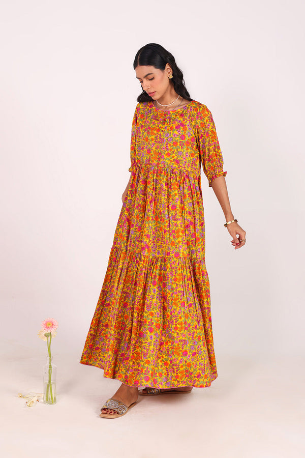 Painted Dreams Tiered Frock