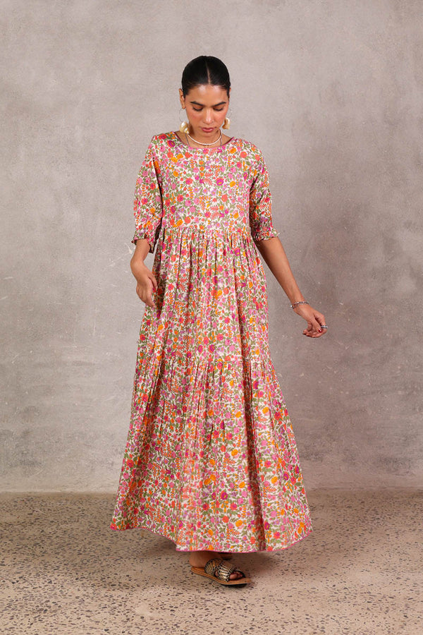 Painted Dreams Tiered Frock