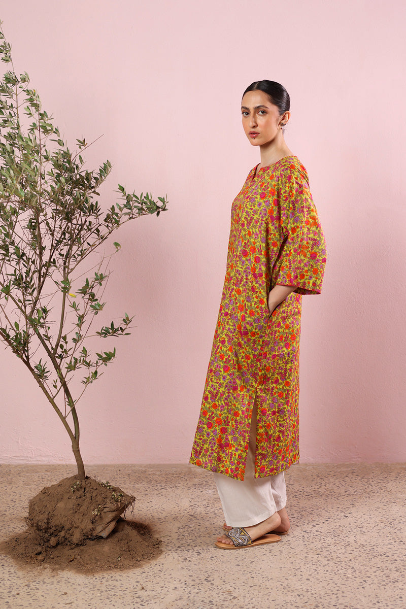 Painted Dreamscape Kurta