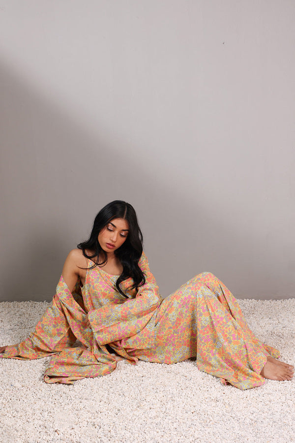 Loungewear 3-Piece Robe Set
