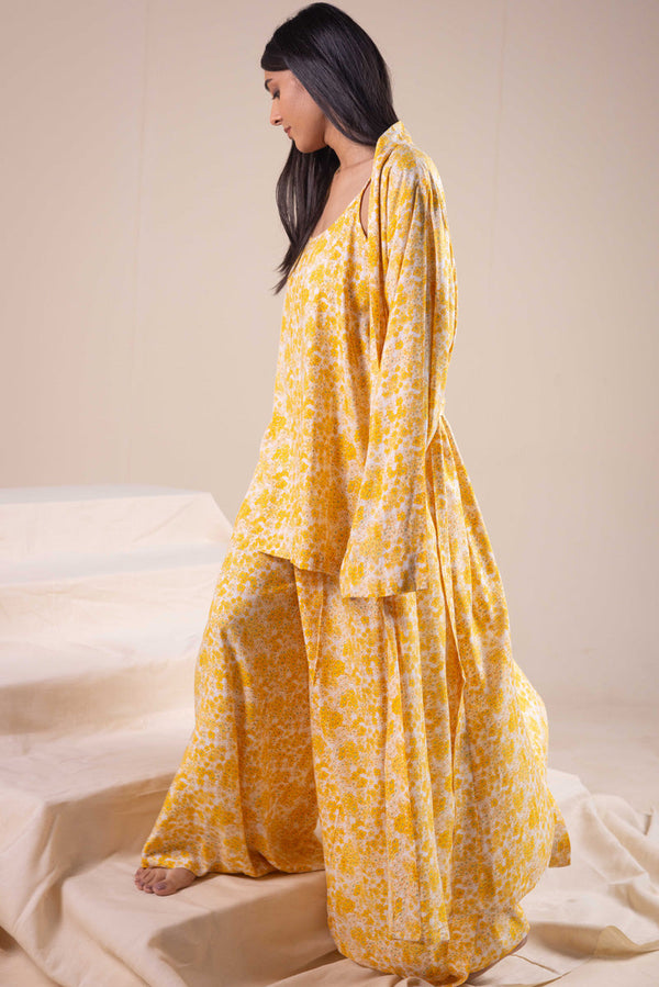 Loungewear 3-Piece Robe Set