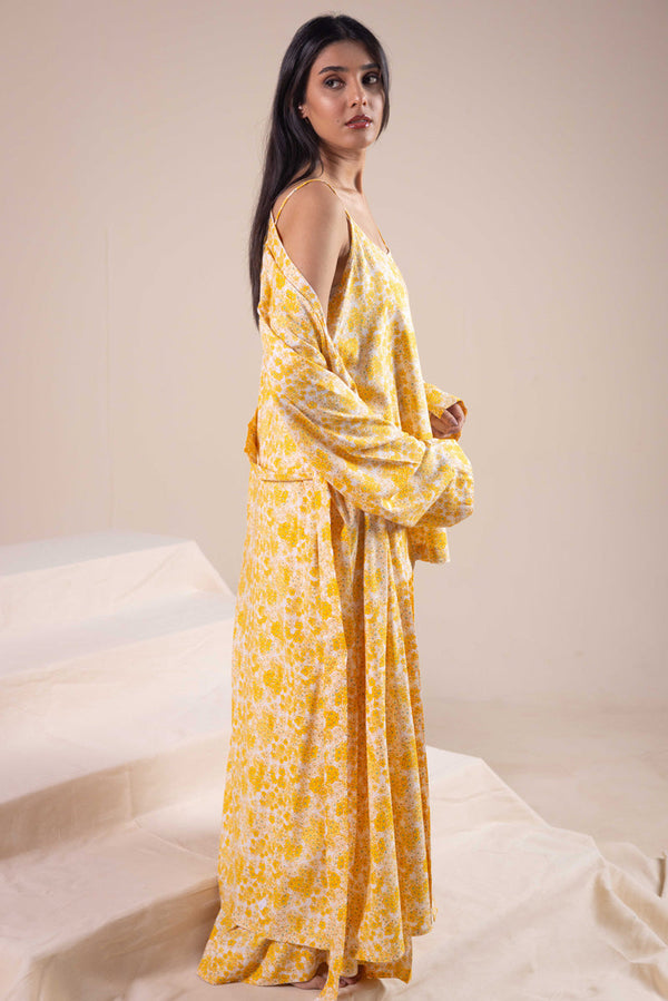 Loungewear 3-Piece Robe Set