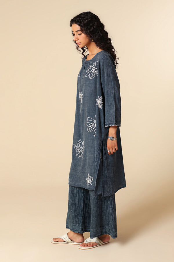 Dare To Denim Embroidered Set