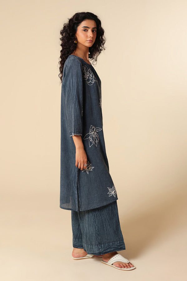 Dare To Denim Embroidered Set