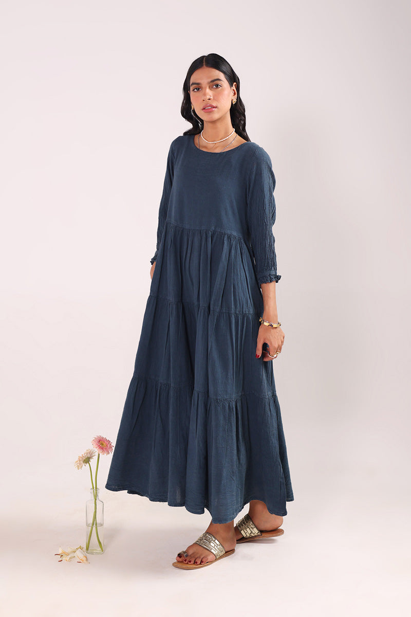 Dare To Denim Tiered Dress
