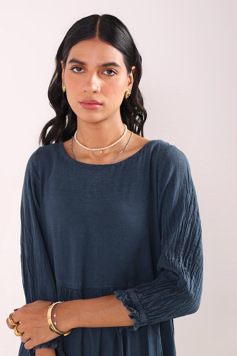 Dare To Denim Tiered Dress