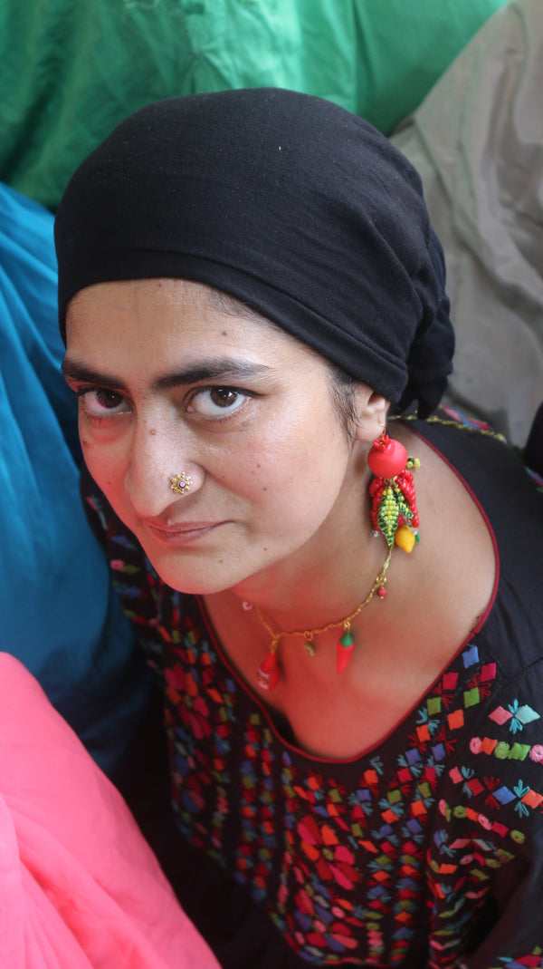 Anaar Beaded Earrings