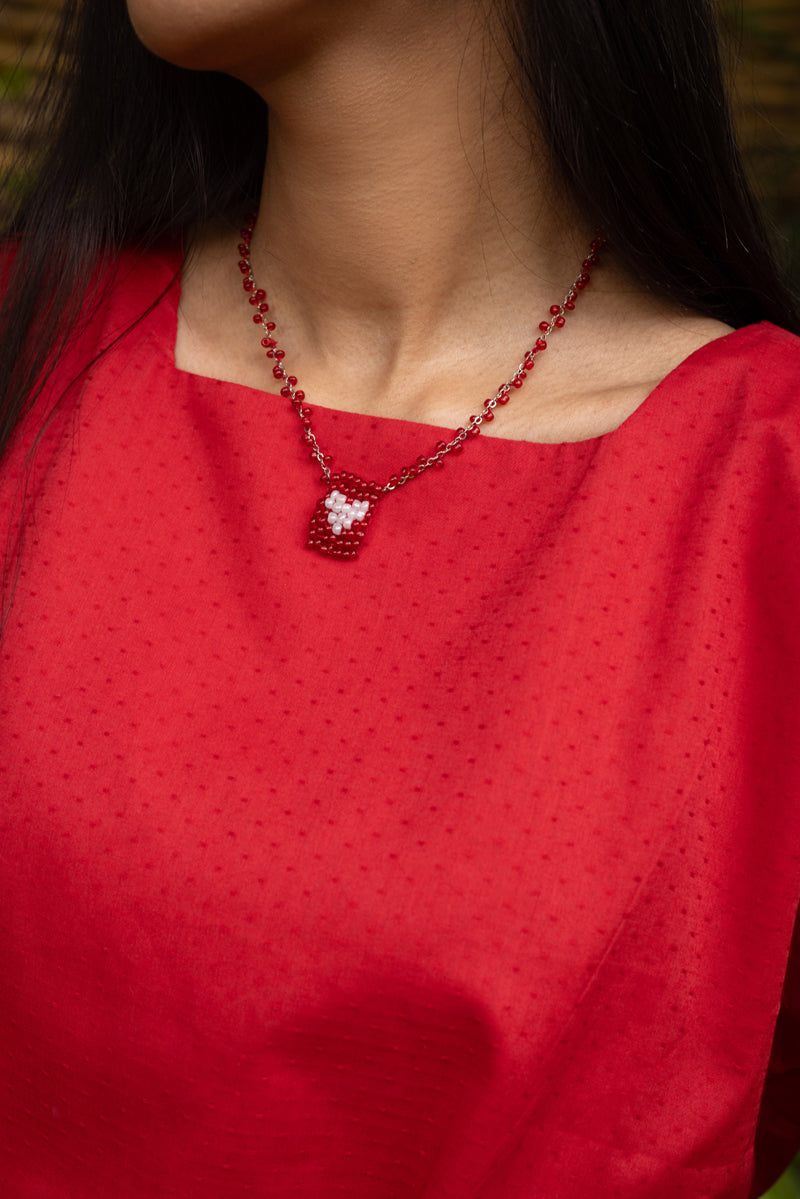 Crimson Heart Necklace