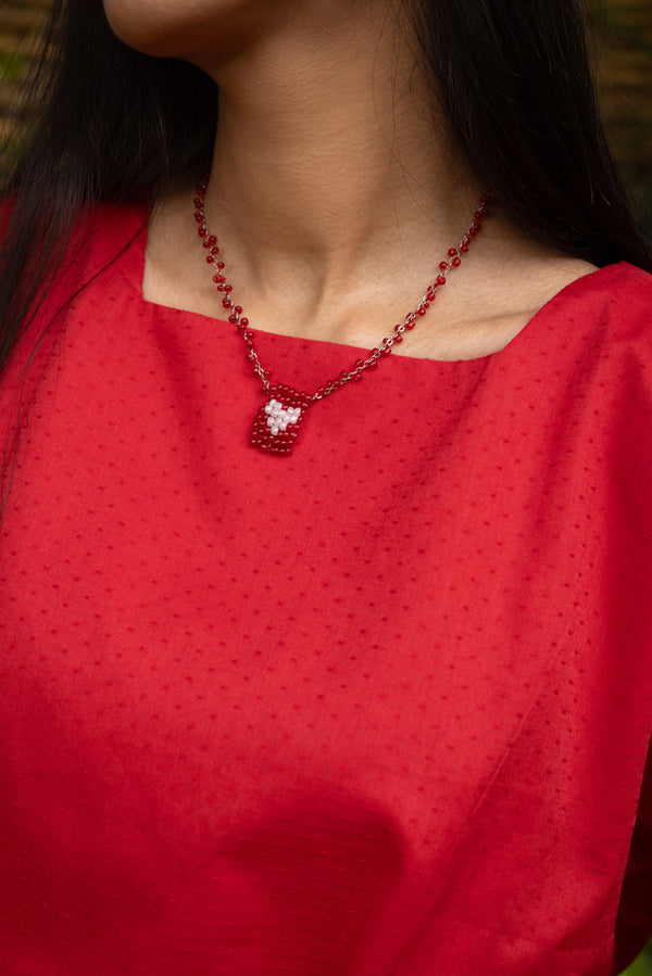 Crimson Heart Necklace