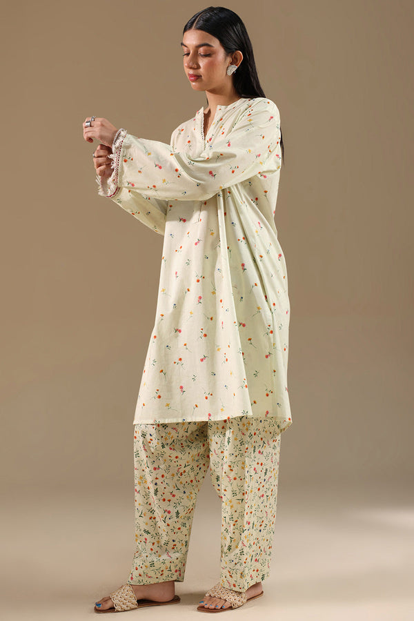 Ditsy Floral Fringe Set