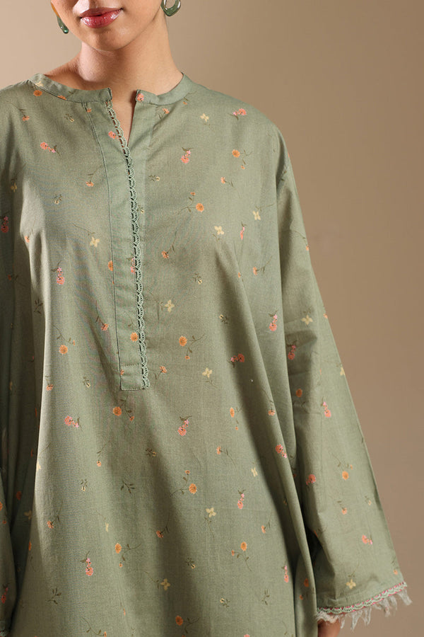 Ditsy Floral Fringe Set