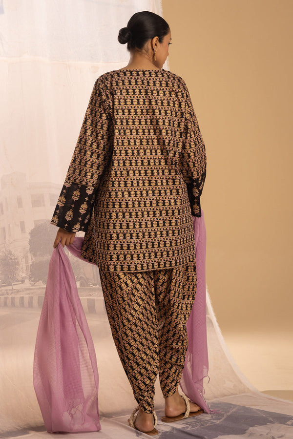 Inlay Pattern Printed Set