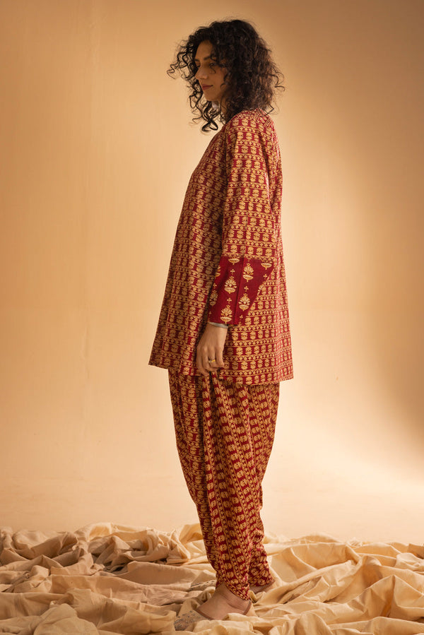 Inlay Pattern Printed Set