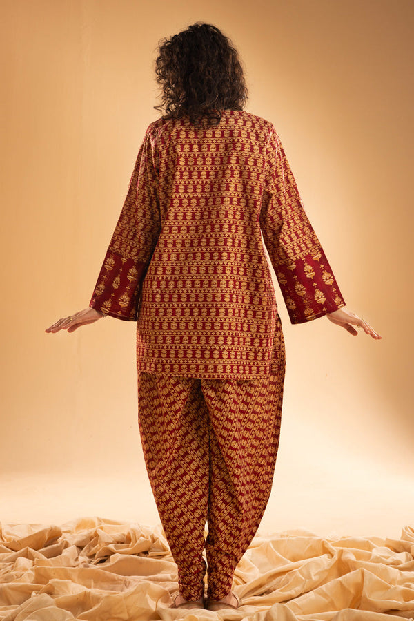 Inlay Pattern Printed Set