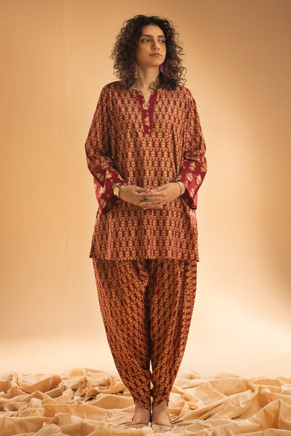 Inlay Pattern Printed Set