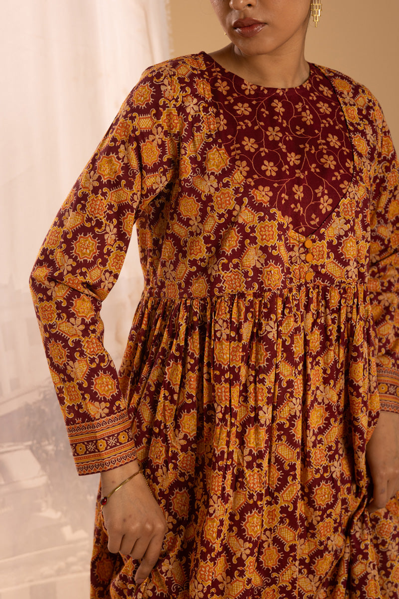 Ralli Dastan Flared Dress