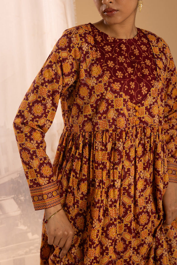 Ralli Dastan Flared Dress