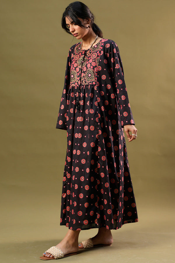 Floral Theory Printed Dress