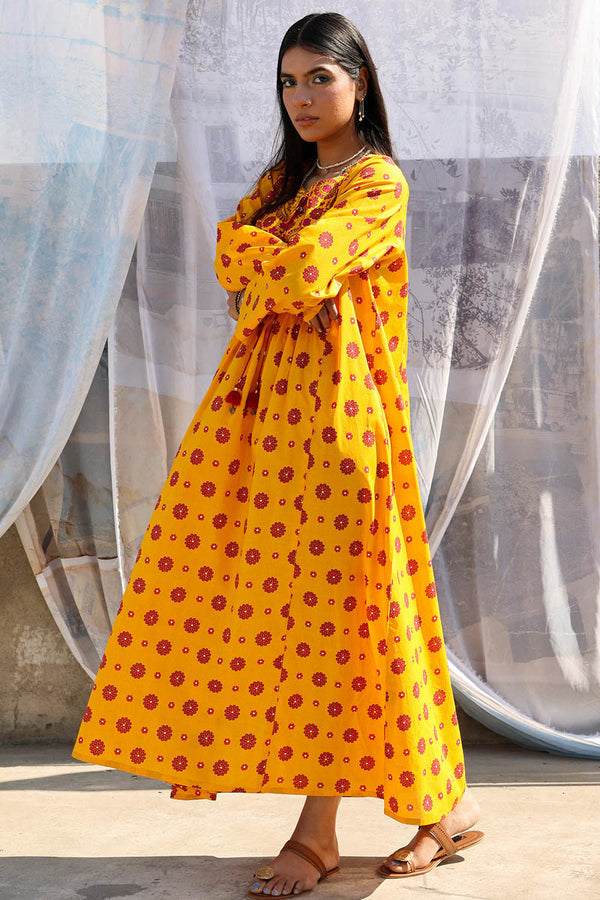 Floral Theory Printed Dress