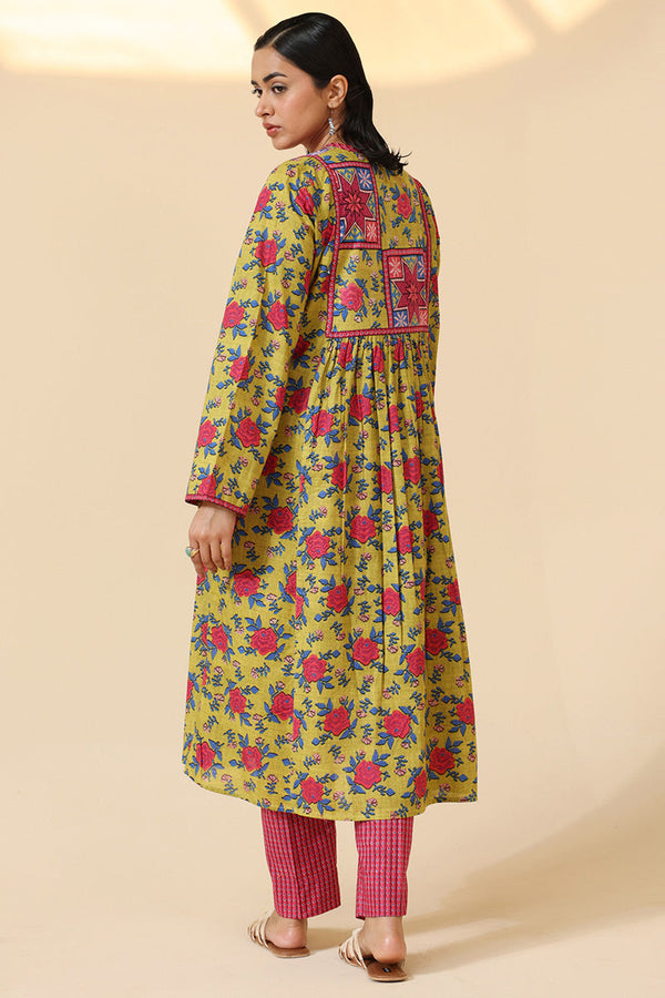 Printed Mosaic Tassel Set