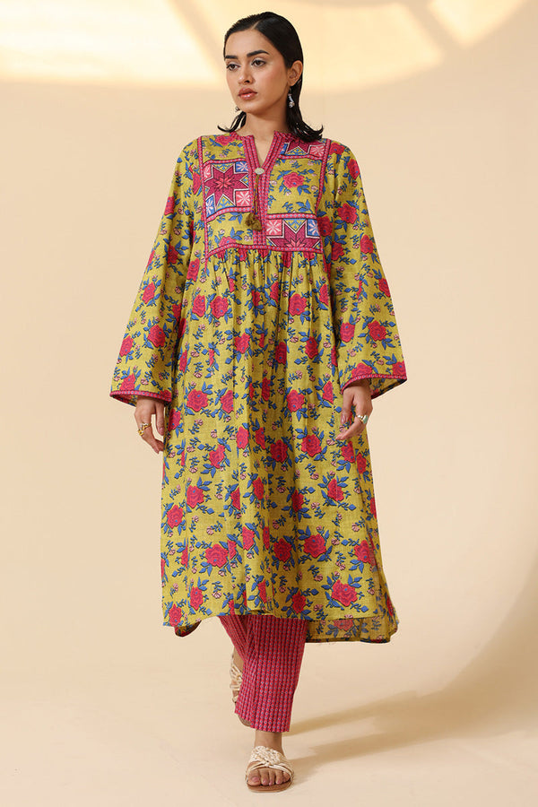 Printed Mosaic Tassel Set