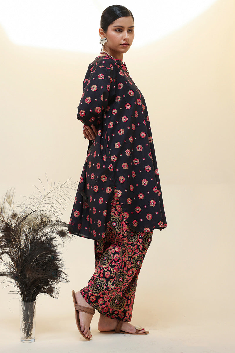 Floral Burst Printed Set
