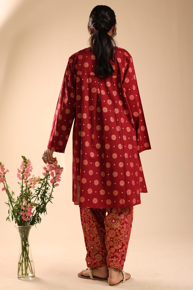 Floral Burst Printed Set