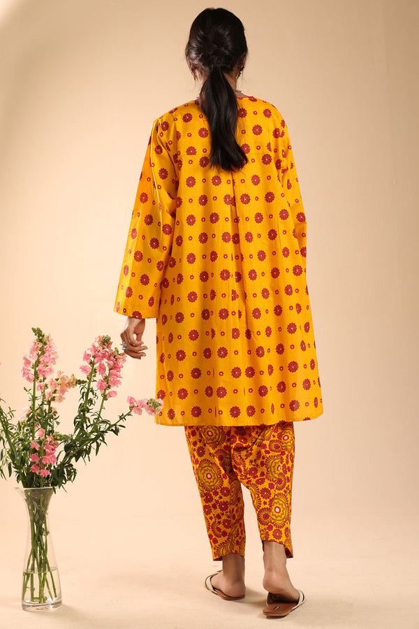 Floral Burst Printed Set