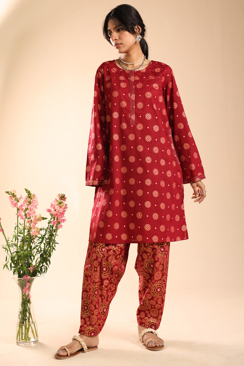 Floral Cadence Duo-Set
