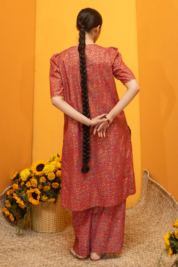 Pure Polki Printed Set