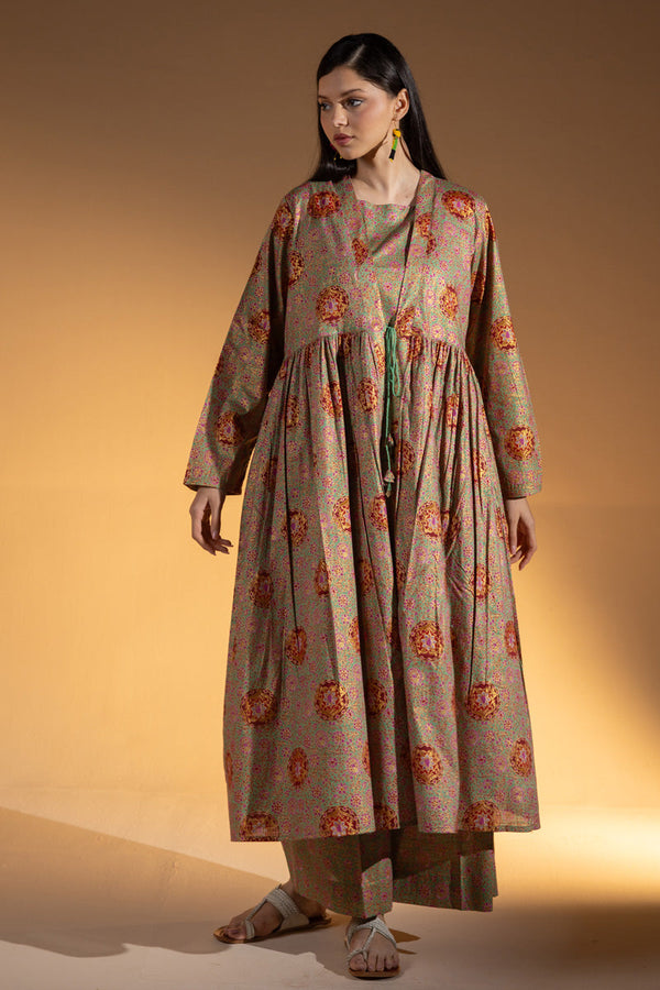 Gilded Polki 3-Piece Jama Set