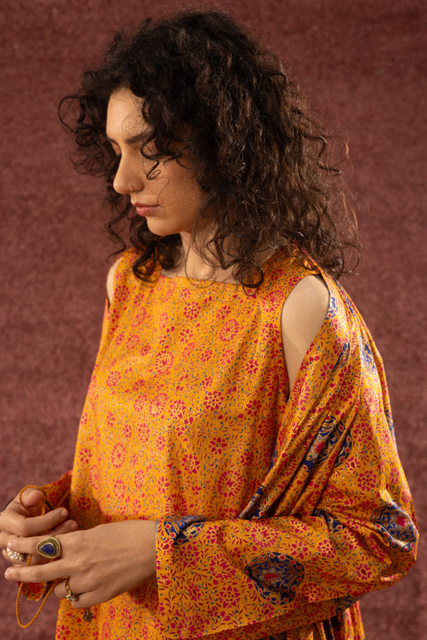 Gilded Polki 3-Piece Jama Set