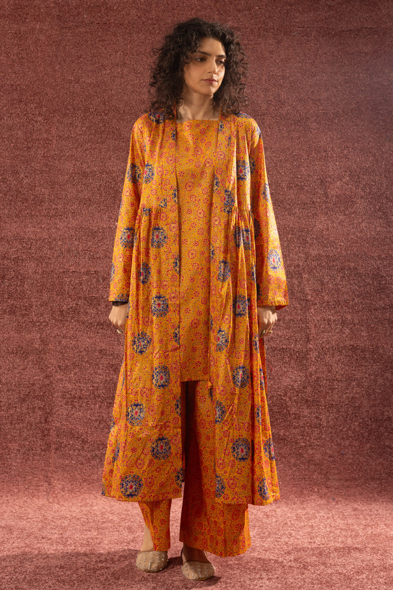 Gilded Polki 3-Piece Jama Set