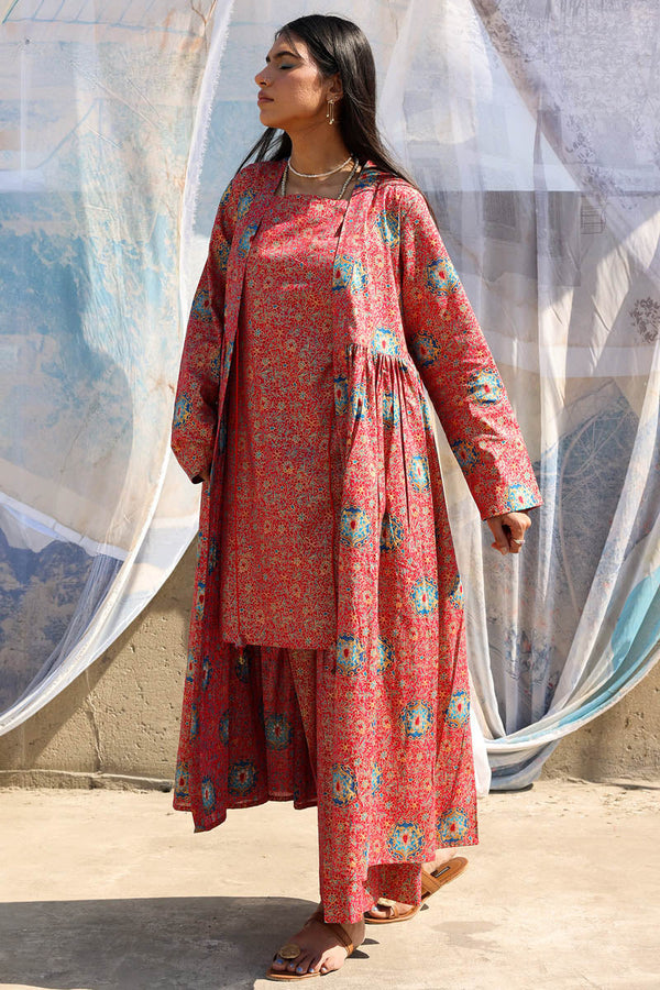 Gilded Polki 3-Piece Jama Set