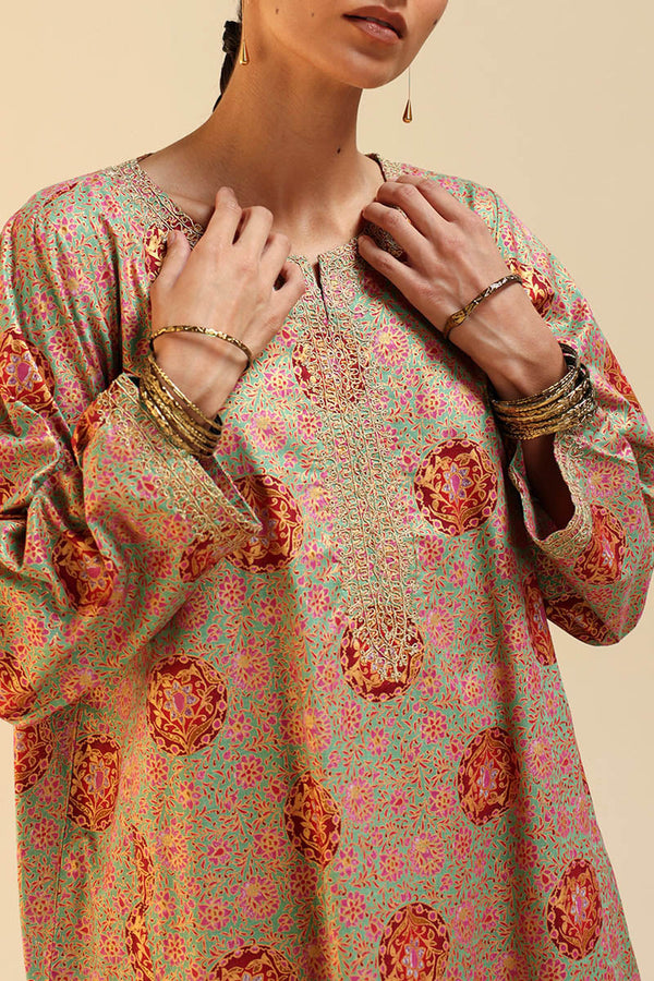 Golden Tapestry Polki Set