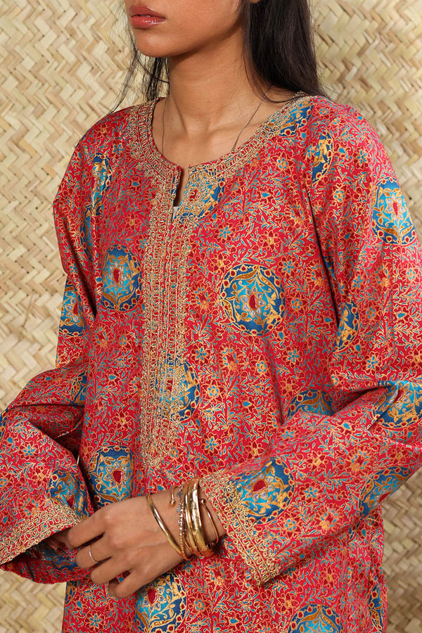 Golden Tapestry Polki Set