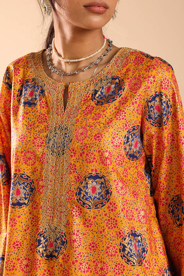 Golden Tapestry Polki Set