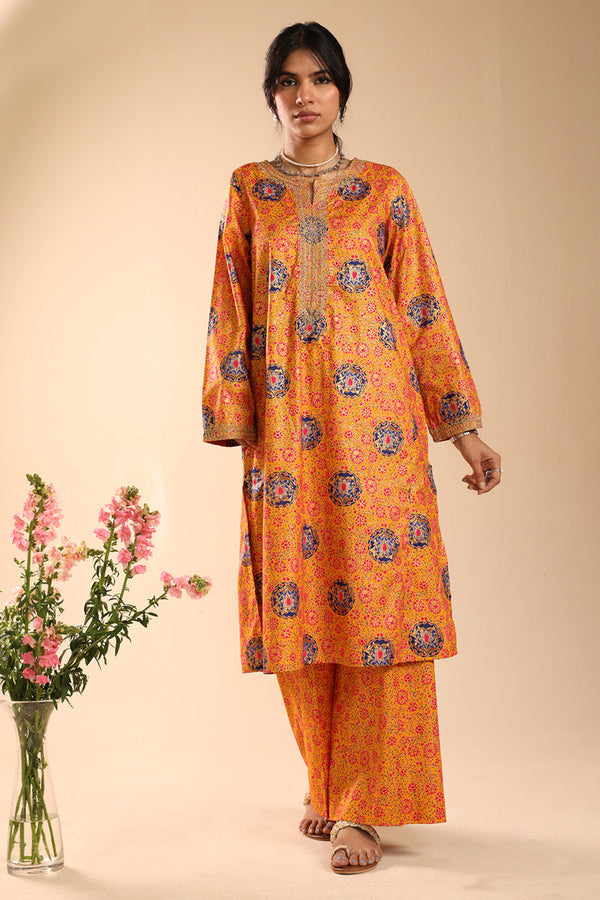 Golden Tapestry Polki Set